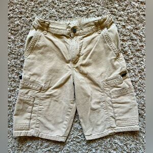 Boy’s Wrangler Classic Straight Shorts; Khaki/Tan; Size 12 Regular